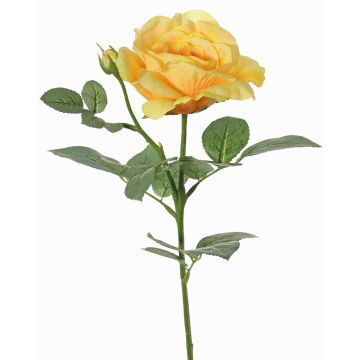 Artificial rose WAIOLA, yellow, 26"/65cm, Ø4.3"/11cm Artificial rose WAIOLA, yellow, 26"/65cm, Ø4.3"/11cm