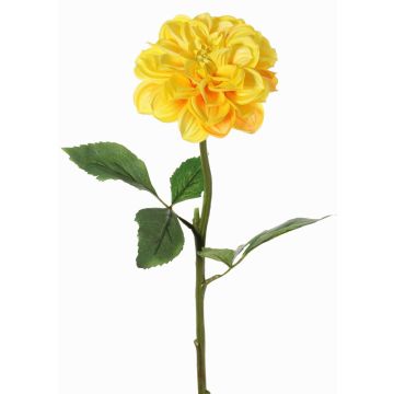 Artificial dahlia TINKALA, yellow, 24"/60cm, Ø4.7"/12cm Artificial dahlia TINKALA, yellow, 24"/60cm, Ø4.7"/12cm
