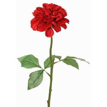 Artificial dahlia TINKALA, red, 24"/60cm, Ø4.7"/12cm Artificial dahlia TINKALA, red, 24"/60cm, Ø4.7"/12cm
