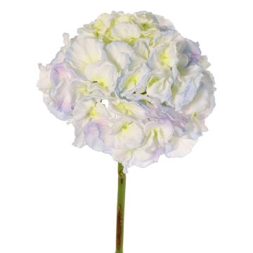 Artificial hydrangea LIRLAFY, light blue and cream, 65cm, Ø20cm