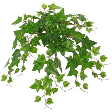 Artificial ivy hanging plant BESSIE on spike, Eco Collection, green, 22"/55cm
