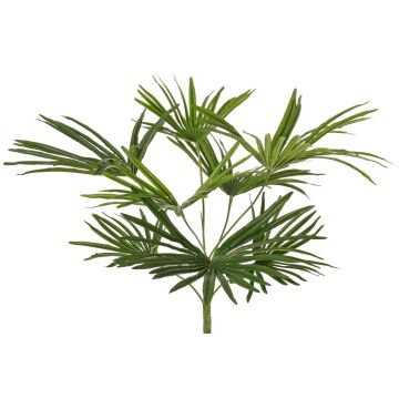 Artificial Washingtonia palm SAIMA on a support stick, flame-retardant, 18"/45cm