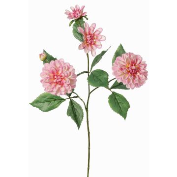 Artificial dahlia decorative branch QUINKA, pink, 28"/70cm Artificial dahlia decorative branch QUINKA, pink, 28"/70cm