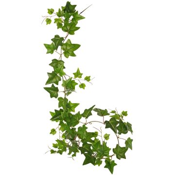 Artificial ivy garland BESSIE, Eco Collection, green, 5ft/160cm Artificial ivy garland BESSIE, Eco Collection, green, 5ft/160cm