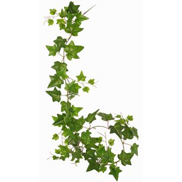 Artificial ivy garland BESSIE, Eco Collection, green, 5ft/160cm Artificial ivy garland BESSIE, Eco Collection, green, 5ft/160cm