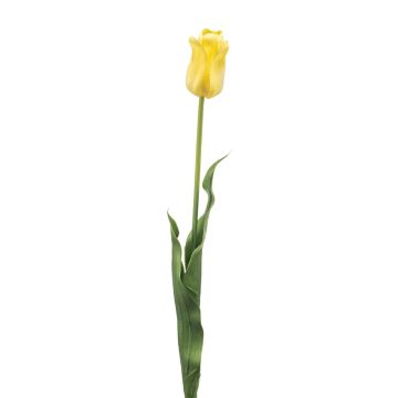Artificial Tulip SIDRA, light yellow, 26"/65cm Artificial Tulip SIDRA, light yellow, 26"/65cm