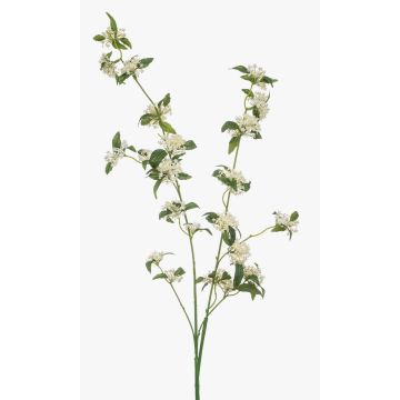 Artificial spirea branch WENLAR, white, 115cm