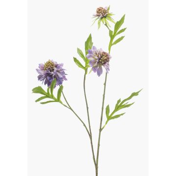 Artificial Scabiosa RUXTER branch, purple, 24"/60cm, Ø2.4"-3.1"/6-8cm Artificial Scabiosa RUXTER branch, purple, 24"/60cm, Ø2.4"-3.1"/6-8cm