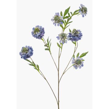 Artificial Scabiosa RUXTER branch, blue-purple-green, 4ft/110cm, Ø2.8"-3.5"/7-9cm Artificial Scabiosa RUXTER branch, blue-purple-green, 4ft/110cm, Ø2.8"-3.5"/7-9cm