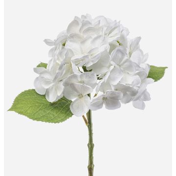 Artificial hydrangea EXORIN, white, 50cm, Ø17cm
