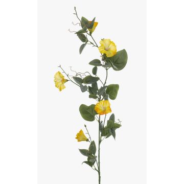 Decorative FAXLEN morning glory branch, yellow, 4ft/110cm Decorative FAXLEN morning glory branch, yellow, 4ft/110cm