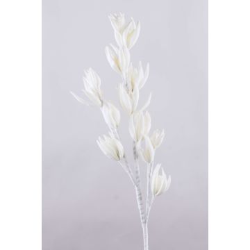 Fake sedum branch MOMOKA, white, 3ft/105cm