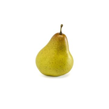 Artificial fruit Pear KAMALA, green-brown, 3.1"/8cm Artificial fruit Pear KAMALA, green-brown, 3.1"/8cm