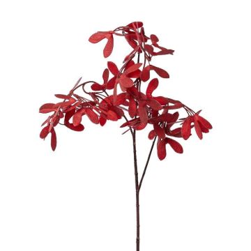 Decorative maple branch KLIMON with fruits, dark red, 26"/65cm Decorative maple branch KLIMON with fruits, dark red, 26"/65cm