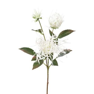 Decorative branch Chrysanthemum MIRANE, white, 28"/70cm Decorative branch Chrysanthemum MIRANE, white, 28"/70cm