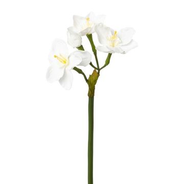 Artificial daffodil VLAMOR, white, 40cm