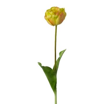 Artificial flower Tulip LURANA, light yellow, 24"/60cm