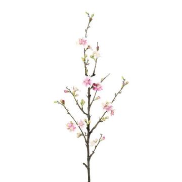 Decorative branch Quince tree blossoms SLORNE with flowers, light pink, 33"/85cm Decorative branch Quince tree blossoms SLORNE with flowers, light pink, 33"/85cm