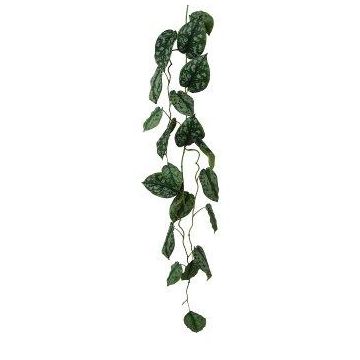 Artificial garland Satin pothos JALPO, green, 4ft/125cm Artificial garland Satin pothos JALPO, green, 4ft/125cm