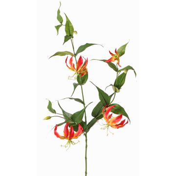 Artificial glory wreath KINTARO, orange-yellow, 4ft/120cm Artificial glory wreath KINTARO, orange-yellow, 4ft/120cm