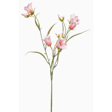 Artificial branch Bellflower EMMELY, light pink, 26"/65cm