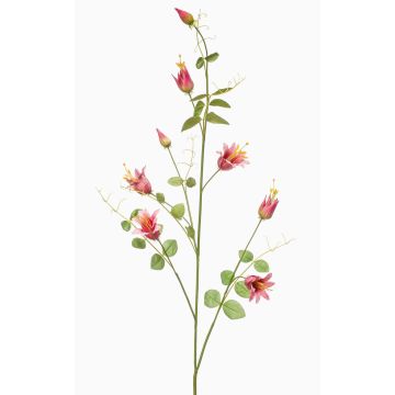 Decorative Clematis LENOMA branch, pink, 4ft/115cm Decorative Clematis LENOMA branch, pink, 4ft/115cm