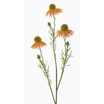 Artificial coneflower CELIO, apricot, 28"/70cm, Ø2.4"-2.8"/6-7cm Artificial coneflower CELIO, apricot, 28"/70cm, Ø2.4"-2.8"/6-7cm