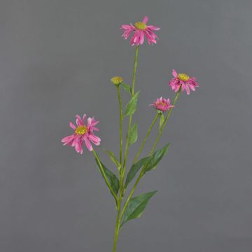 Artificial coneflower BRIANA, pink, 33"/85cm, Ø3.1"-4.3"/8-11cm Artificial coneflower BRIANA, pink, 33"/85cm, Ø3.1"-4.3"/8-11cm