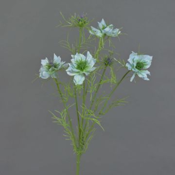 Artificial nigella sativa SEVIN, light blue, 26"/65cm, Ø2.4"/6cm Artificial nigella sativa SEVIN, light blue, 26"/65cm, Ø2.4"/6cm