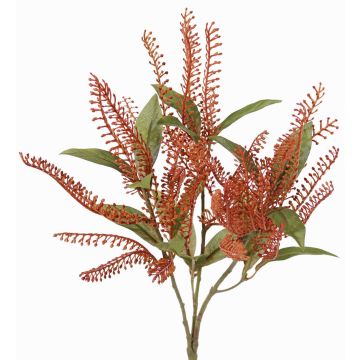 Artificial pieris VILLADS, orange, 16"/40cm, Ø5.1"-6.7"/13-17cm Artificial pieris VILLADS, orange, 16"/40cm, Ø5.1"-6.7"/13-17cm