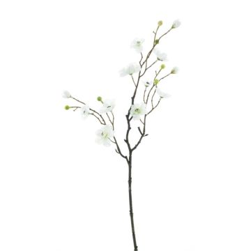 Artificial apple blossom branch LEKO, blossoms, white, 22"/55cm Artificial apple blossom branch LEKO, blossoms, white, 22"/55cm