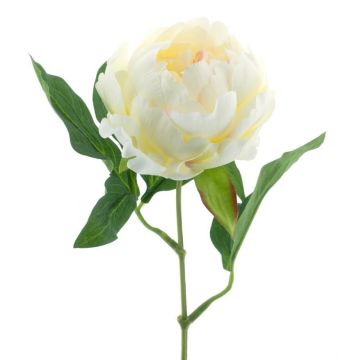 Artificial peony TALFY, cream, 14"/35cm Artificial peony TALFY, cream, 14"/35cm