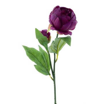 False flower Peony TESNI, dark violet, 20"/50cm False flower Peony TESNI, dark violet, 20"/50cm