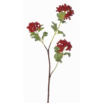 Artificial snowball BAHULA with fruits, red, 31"/80cm Artificial snowball BAHULA with fruits, red, 31"/80cm