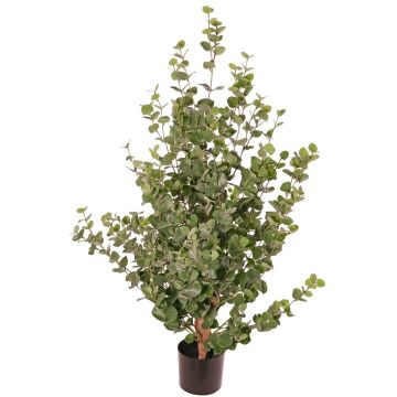 Artificial eucalyptus tree TONFYN, natural trunk, green, 4ft/130cm Artificial eucalyptus tree TONFYN, natural trunk, green, 4ft/130cm