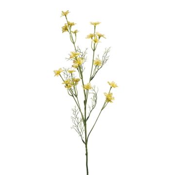 Artificial branch Columbine PORTICO, yellow, 75cm