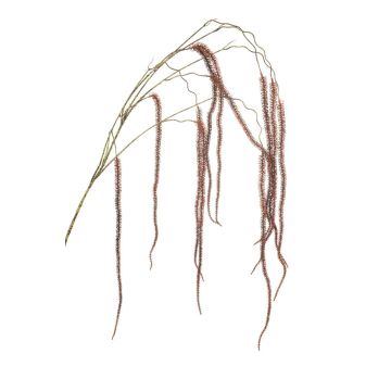 Artificial branch Amaranthus YAELLE with blossoms, hanging, dark red, 5ft/140cm Artificial branch Amaranthus YAELLE with blossoms, hanging, dark red, 5ft/140cm
