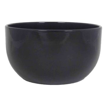 Bowl TEHERAN TOWER made of ceramic, black, 5.5"/14cm, Ø10"/26cm