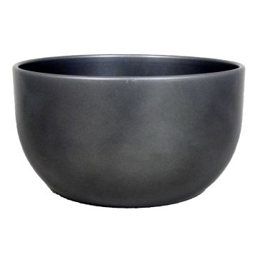 Bowl TEHERAN TOWER made of ceramic, anthracite, 5.5"/14cm, Ø10"/26cm