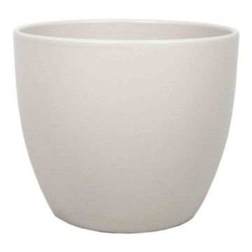 Ceramic pot for plants small TEHERAN BASAR, beige-matt, 2.4"/6cm, Ø3"/7,5cm Ceramic pot for plants small TEHERAN BASAR, beige-matt, 2.4"/6cm, Ø3"/7,5cm