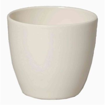 Ceramic pot for plants TEHERAN BASAR, cream, 4.7"/12cm, Ø5.3"/13.5cm Ceramic pot for plants TEHERAN BASAR, cream, 4.7"/12cm, Ø5.3"/13.5cm