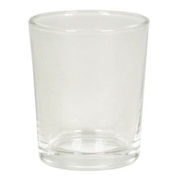 Tea light holder MALI, glass, transparent, 2.6"/6.5cm, Ø2.2"/5.5cm Tea light holder MALI, glass, transparent, 2.6"/6.5cm, Ø2.2"/5.5cm