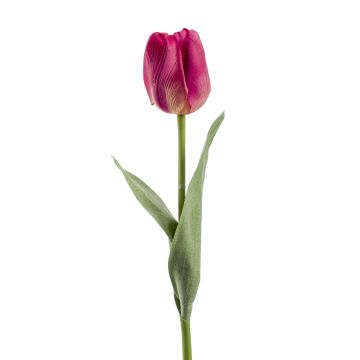 Artificial flower tulip ASUNTA, pink, 18"/45cm