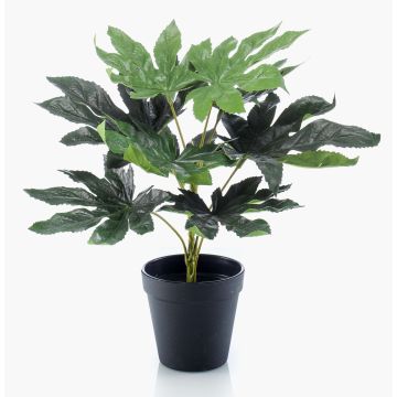 Artificial Aralia plant TEULADA, green, 12"/30cm