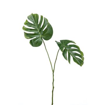 Artificial Philodendron Monstera Deliciosa branch AECIO, 20"/50cm