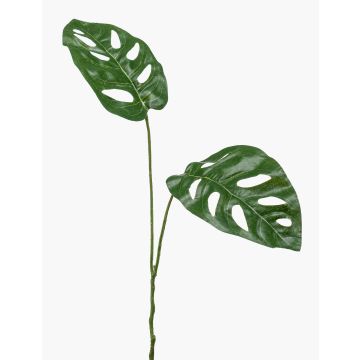 Artificial Philodendron Monstera Deliciosa branch FESTIM, 20"/50cm