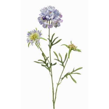 Silk flower scabiosa MONTIE, purple-blue, 30"/75cm
