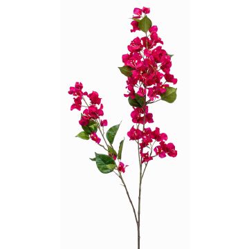Artificial Bougainvillea branch MONELS with flowers, pink, 4ft/115cm