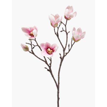 Faux flower Magnolia ANEU, light pink, 26"/65cm Faux flower Magnolia ANEU, light pink, 26"/65cm