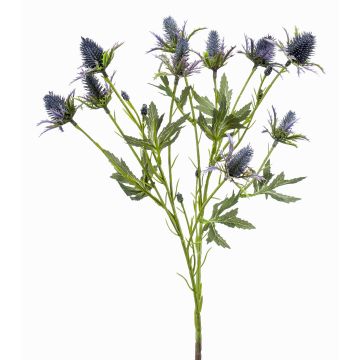 Artificial eryngium branch CUACOS, blue, 28"/70cm